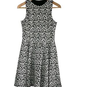 Tibi | Leopard Print | Fit and Flare Dress